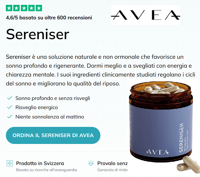 Sereniser Avea integratore